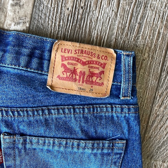 Levi’s 511 Slim Boy Jean Shorts, 18 Regular W29” - Picture 3 of 8